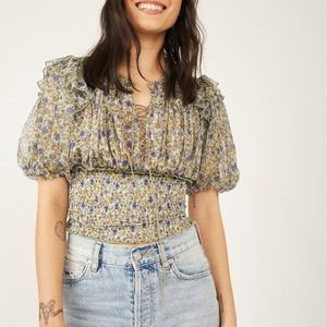NWT Free People Beatrice Top
